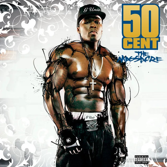 Music print | 50 Cent - The Massacre poster connecté