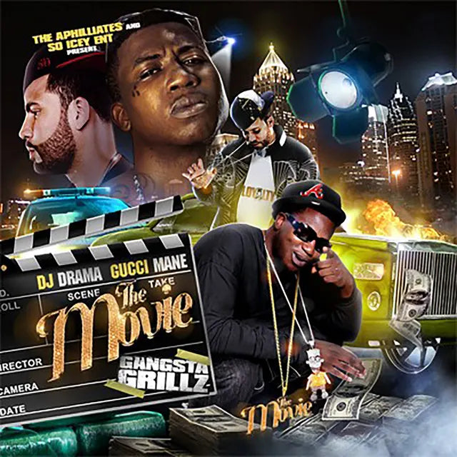 Music print | Gucci Mane - The Movie (Gangsta Grillz) poster connecté