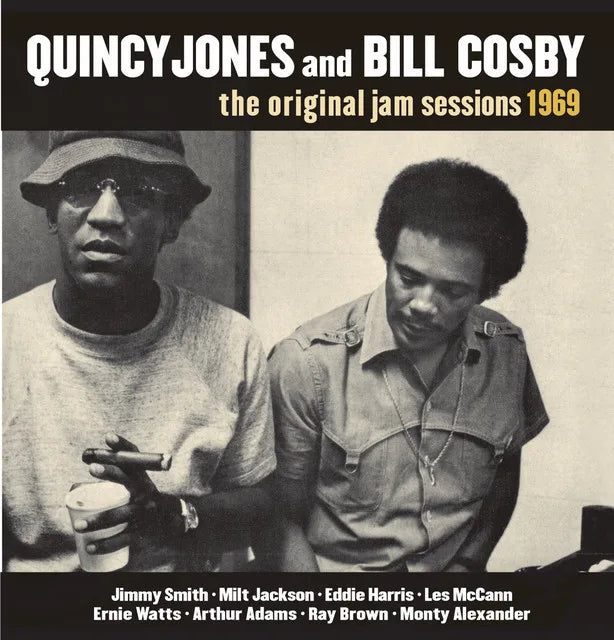 Music print | Quincy Jones & Bill Cosby - The Original Jam Sessions 1969 poster connecté