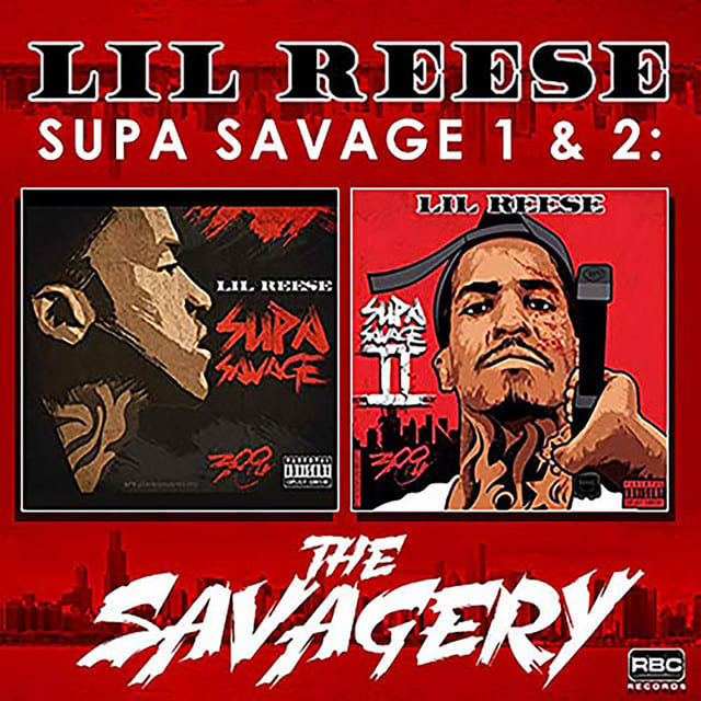 Music print | Lil Reese - The Savagery poster connecté