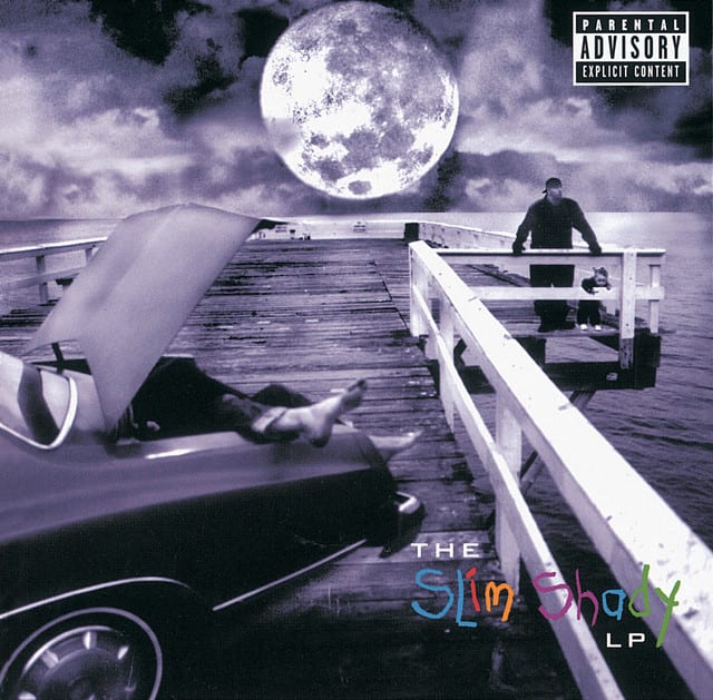 Music print | Eminem - The Slim Shady LP poster connecté