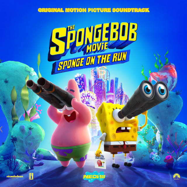 Music print | Tainy - The SpongeBob Movie: Sponge On The Run (Original Motion Picture Soundtrack) poster connecté