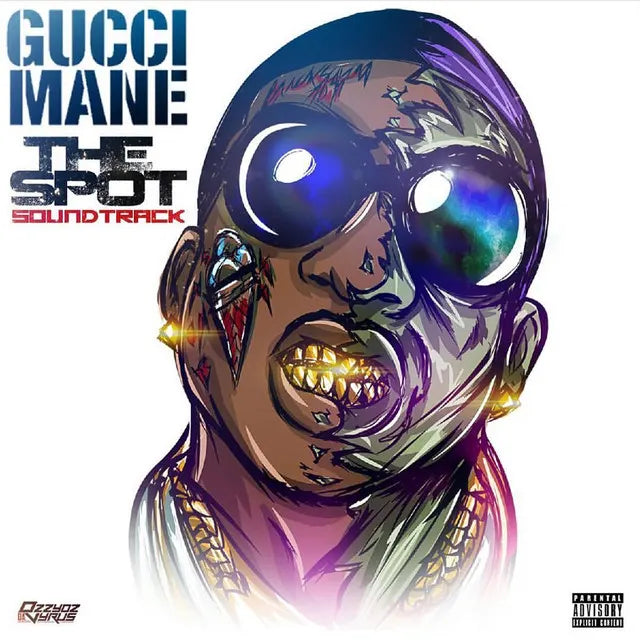 Music print | Gucci Mane - The Spot Soundtrack poster connecté