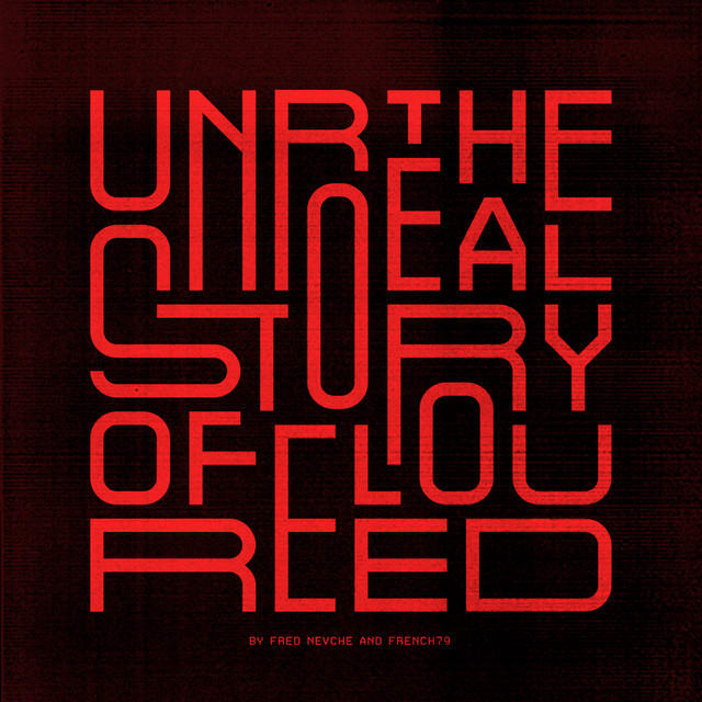 Music print | French 79 & Fred Nevché - The Unreal Story of Lou Reed poster connecté