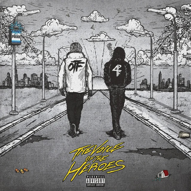 Music print | Lil Baby - The Voice of the Heroes poster connecté