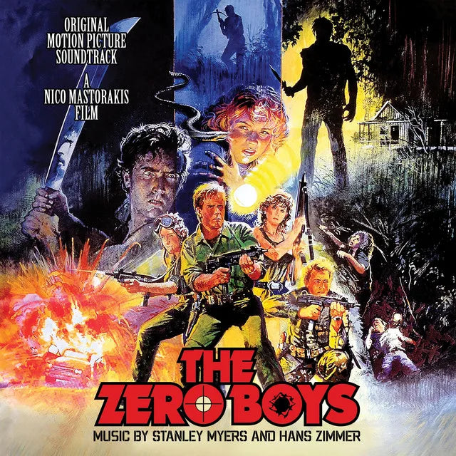 Music print | Stanley Myers & Hans Zimmer - The Zero Boys: Original Motion Picture Soundtrack poster connecté