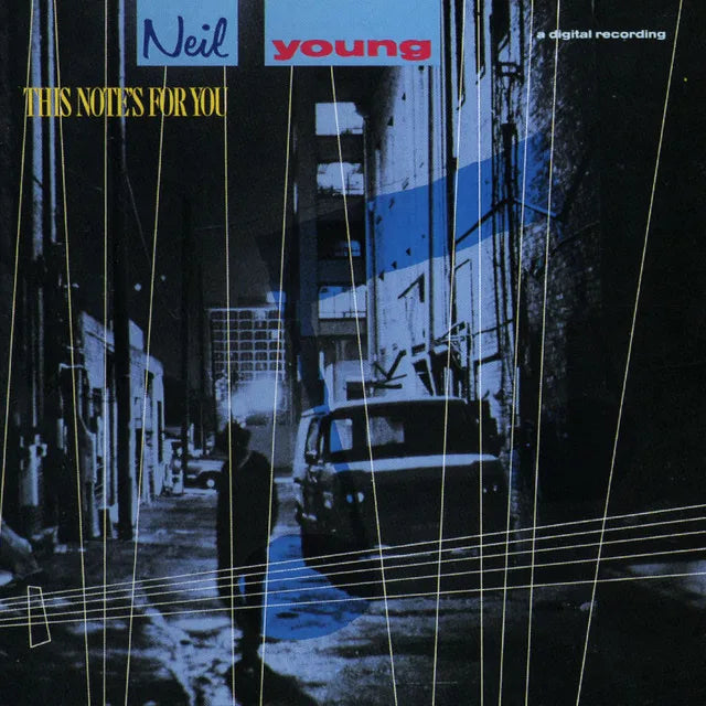 Music print | Neil Young - This Note's for You poster connecté