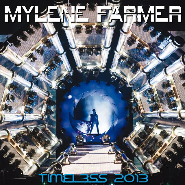 Music print | Mylène Farmer - Timeless 2013 (Live) poster connecté