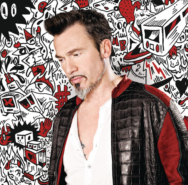 Music print | Florent Pagny - Tout & Son Contraire poster connecté