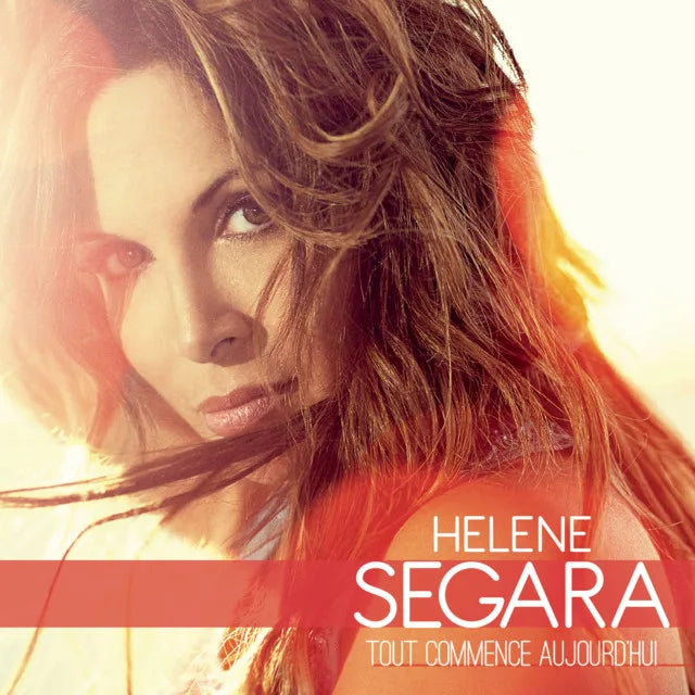 Music print | Hélène Ségara - Tout commence aujourd'hui poster connecté