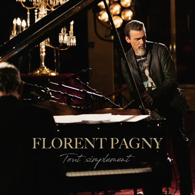 Music print | Florent Pagny - Tout simplement poster connecté