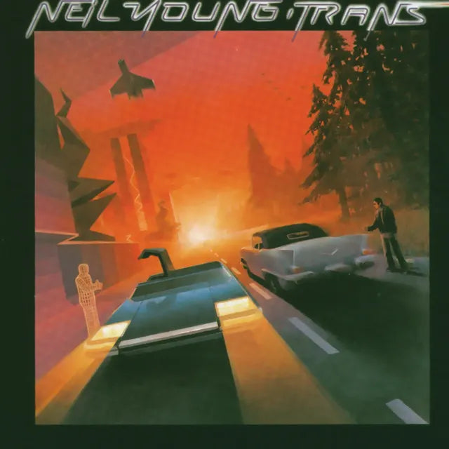 Music print | Neil Young - Trans poster connecté