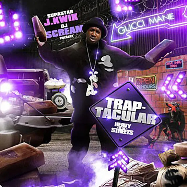 Music print | Gucci Mane - Trap-Tacular poster connecté