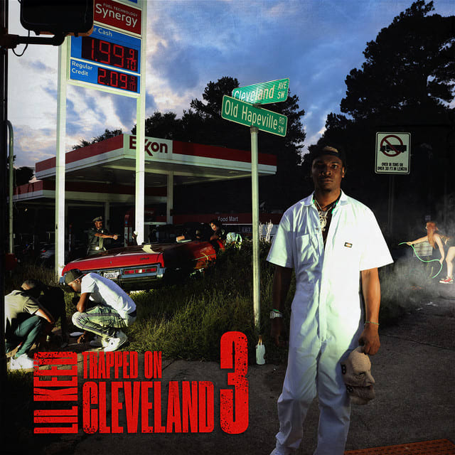 Music print | Lil Keed - Trapped On Cleveland 3 poster connecté