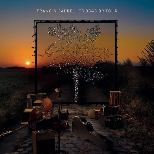 Music print | Francis Cabrel - Trobador Tour (Live) poster connecté