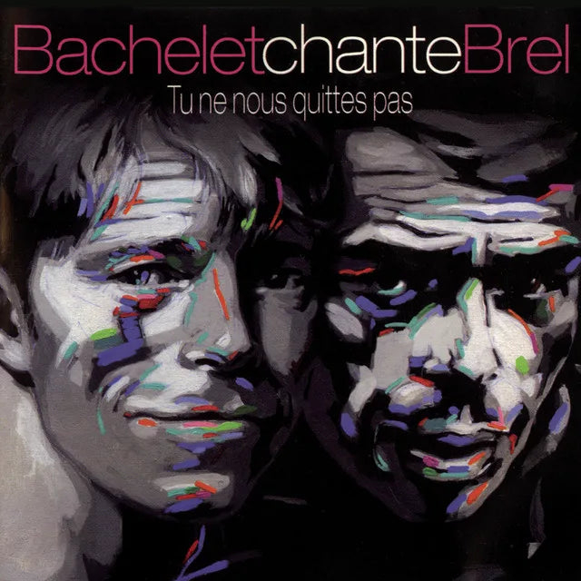 Music print | Pierre Bachelet - Tu ne nous quittes pas poster connecté