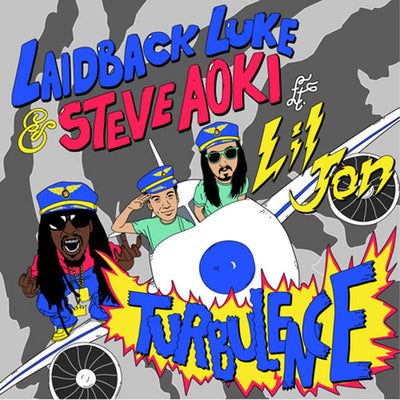 Music print | Laidback Luke & Steve Aoki & Lil Jon - Turbulence