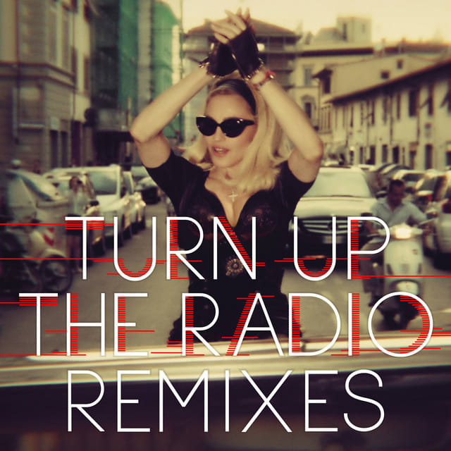 Music print | Madonna - Turn Up The Radio (Remixes) poster connecté