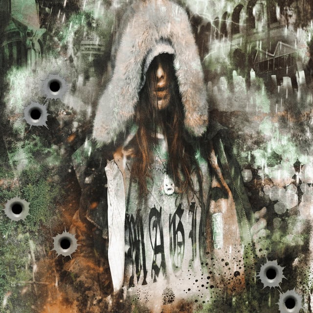 Music print | wasting shit - tw: ZERO poster connecté