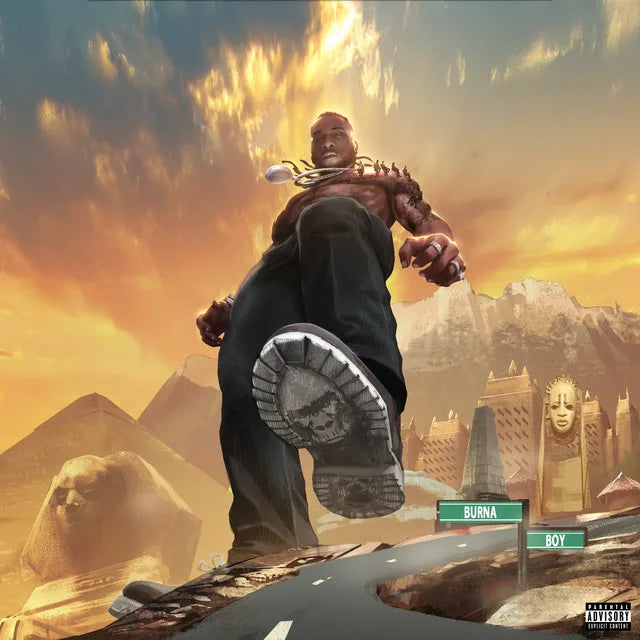 Music print | Burna Boy - Twice As Tall poster connecté