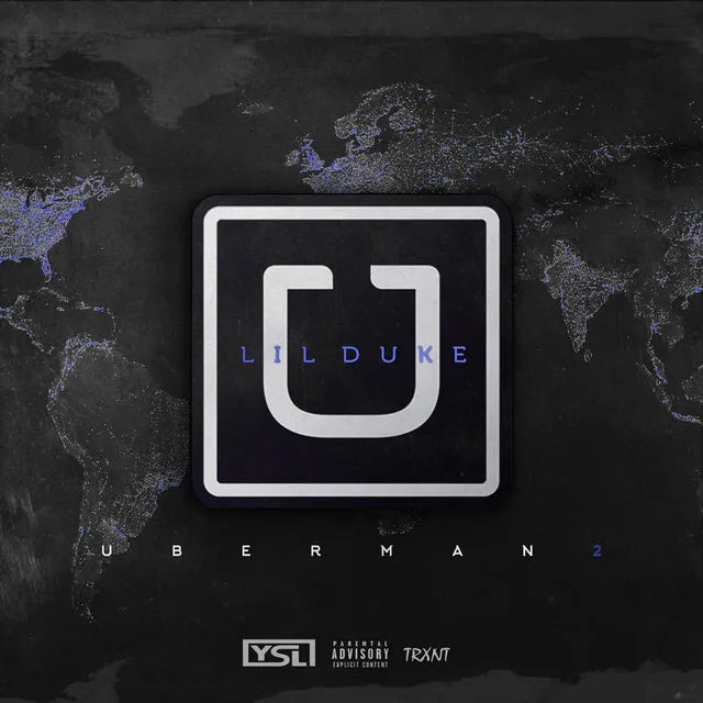Music print | Lil Duke - Uberman 2 poster connecté