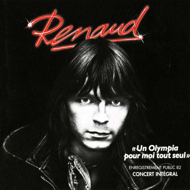 Music print | Renaud - Un Olympia pour moi tout seul (Live) poster connecté