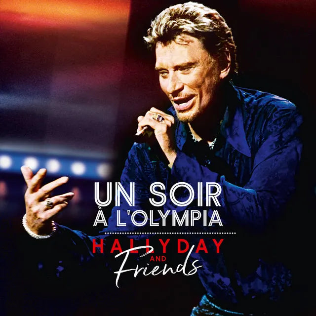 Music print | Johnny Hallyday - Un soir à l'Olympia poster connecté