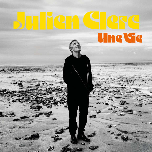 Music print | Julien Clerc - Une vie (nouvelle édition) poster connecté
