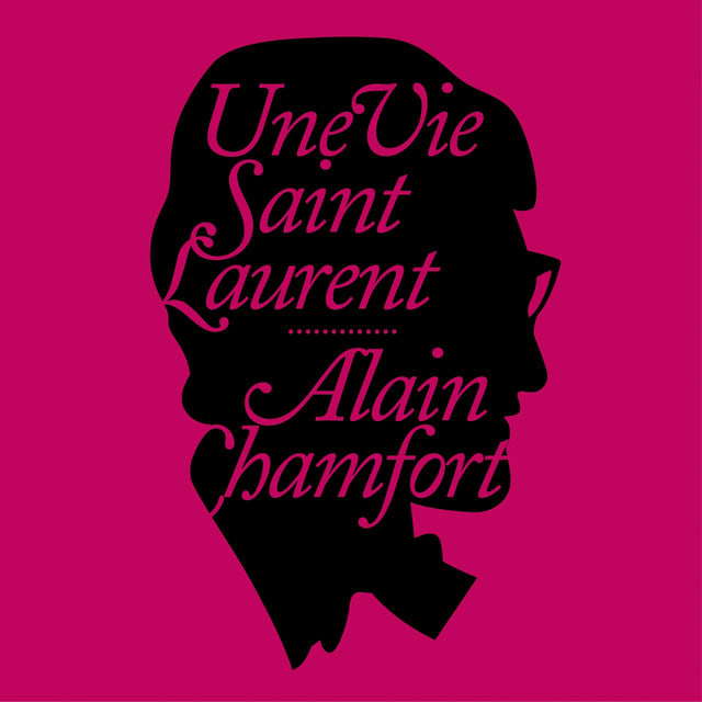 Music print | Alain Chamfort - Une vie Saint Laurent poster connecté