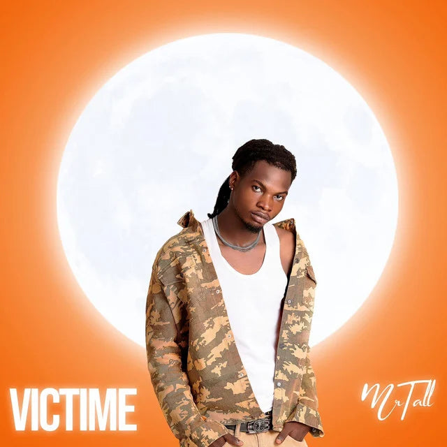 Affiche de l'album Victime de Mr Tall, poster connecté NFC 30 × 30 cm