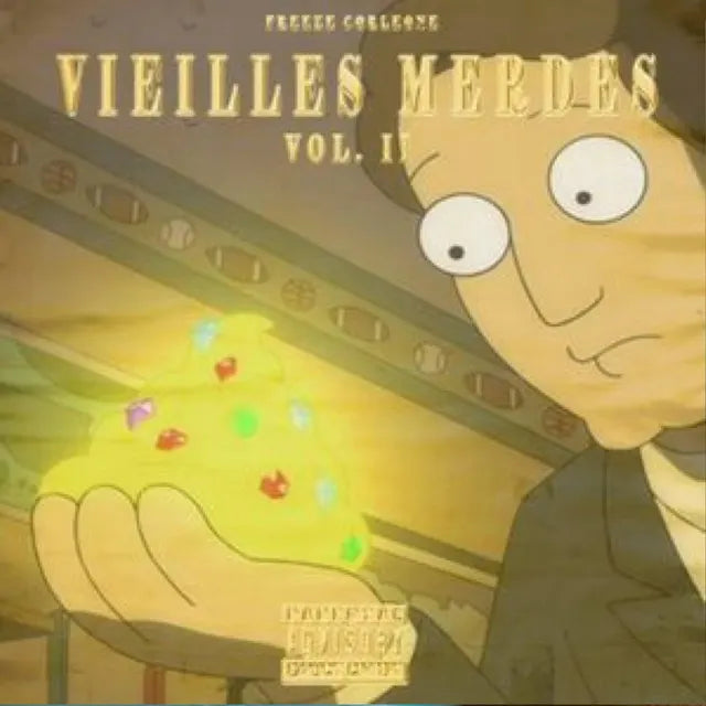 Music print | Freeze corleone - Vieilles Merdes, Vol. II poster connecté