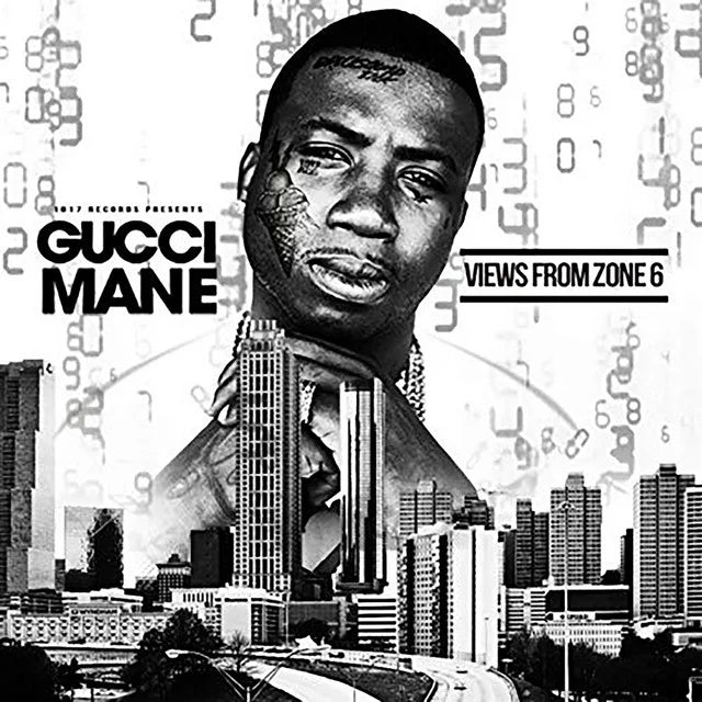 Music print | Gucci Mane - Views from Zone 6 poster connecté