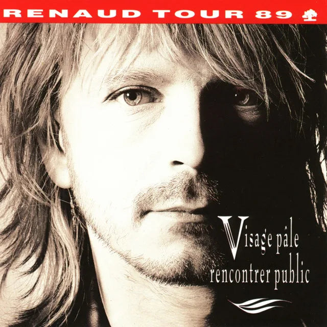 Music print | Renaud - Visage pâle rencontrer public (Live) poster connecté