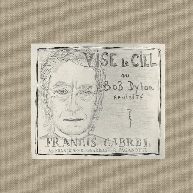 Music print | Francis Cabrel - Vise le ciel poster connecté