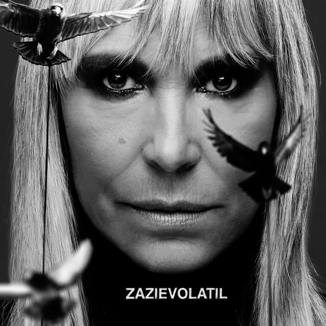 Music print | Zazie - Volatil poster connecté