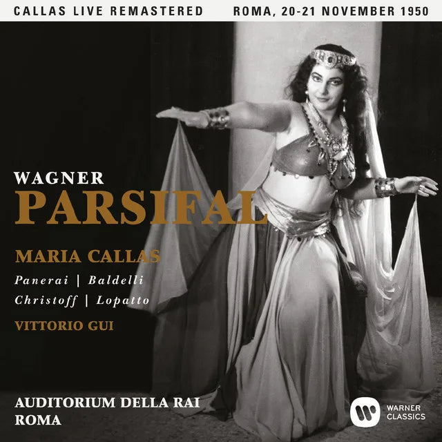 Music print | Richard Wagner & Maria Callas - Wagner: Parsifal (1950 - Rome) - Callas Live Remastered poster connecté