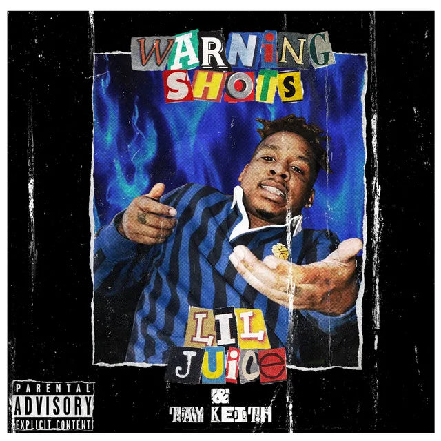 Music print | Tay Keith & Lil Juice - Warning Shots poster connecté