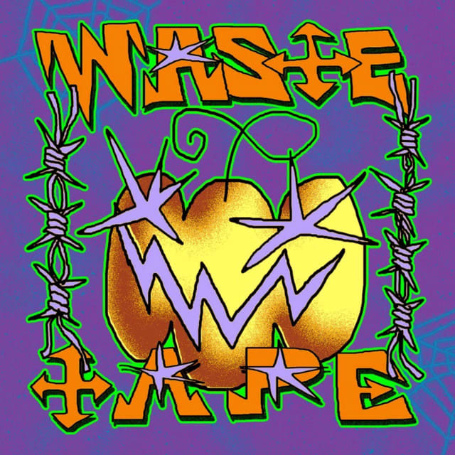 Music print | wasting shit - was+e +ape volume 1 poster connecté