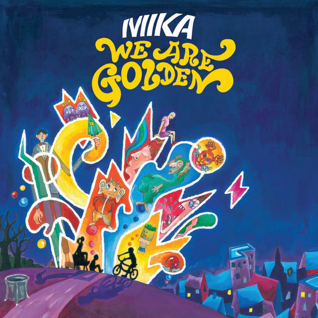Music print | MIKA - We Are Golden poster connecté