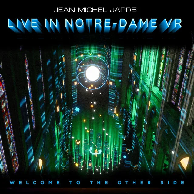 Music print | Jean-Michel Jarre - Welcome To The Other Side (Live In Notre-Dame Binaural Headphone Mix) poster connecté