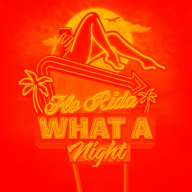 Music print | Flo Rida - What A Night (Remixes) poster connecté