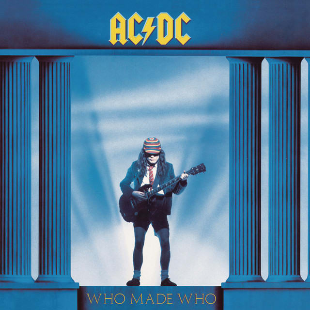 Music print | AC/DC - Who Made Who poster connecté