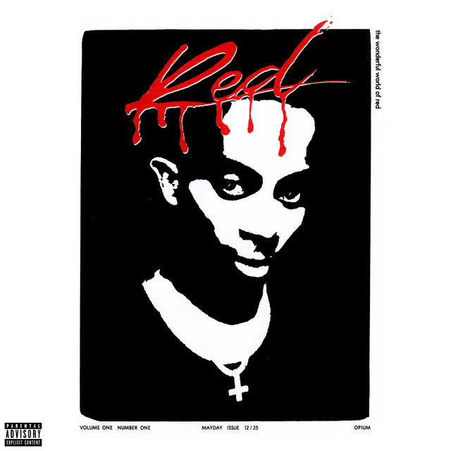 Music print | Playboi Carti - Whole Lotta Red poster connecté