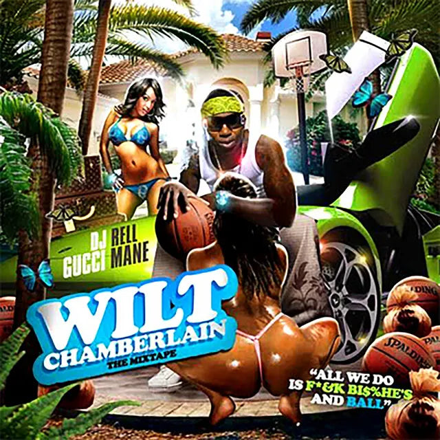 Music print | Gucci Mane - Wilt Chamberlain poster connecté