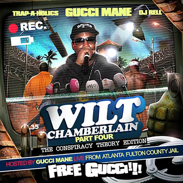Music print | Gucci Mane - Wilt Chamberlain (Pt. 4) poster connecté