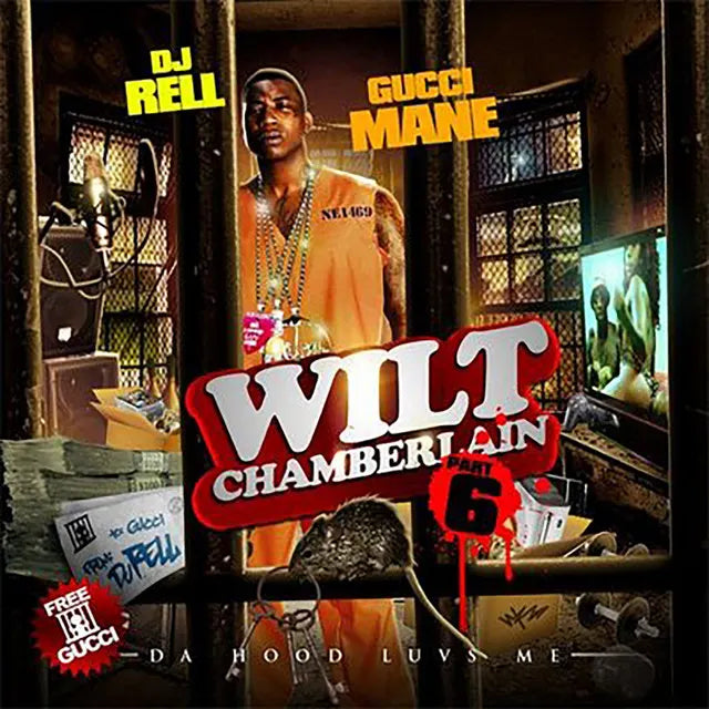 Music print | Gucci Mane - Wilt Chamberlain (Pt. 6) poster connecté
