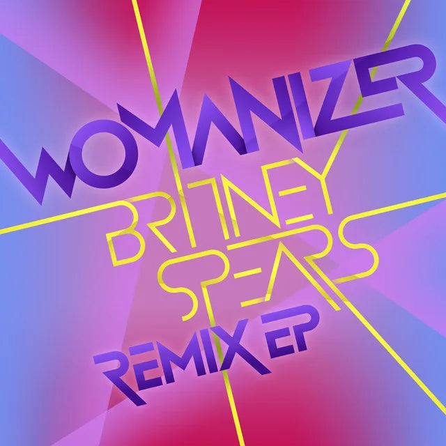 Music print | Britney Spears - Womanizer Remix EP poster connecté