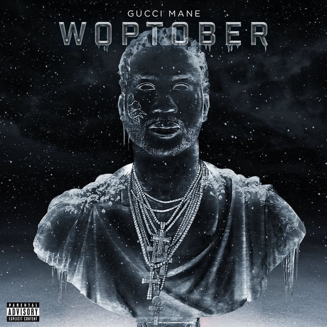 Music print | Gucci Mane - WOPTOBER poster connecté