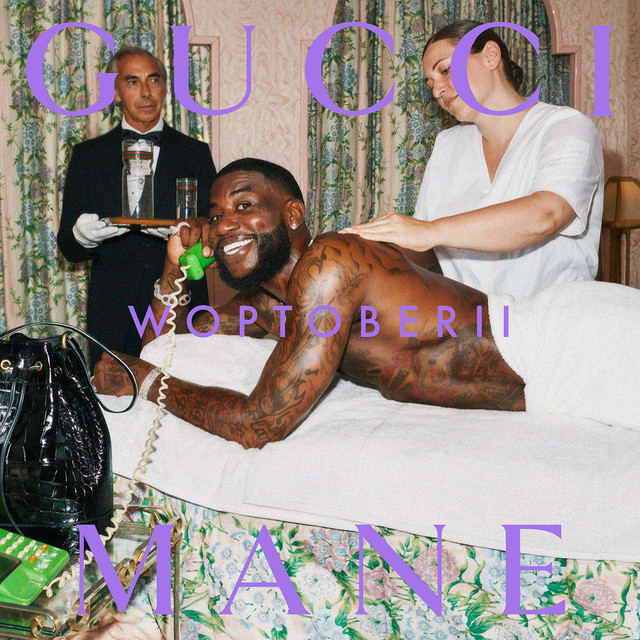 Music print | Gucci Mane - Woptober II poster connecté