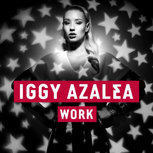 Music print | Iggy Azalea - Work poster connecté